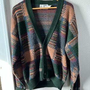 London Fog Multicolor Wool Blend Sweater